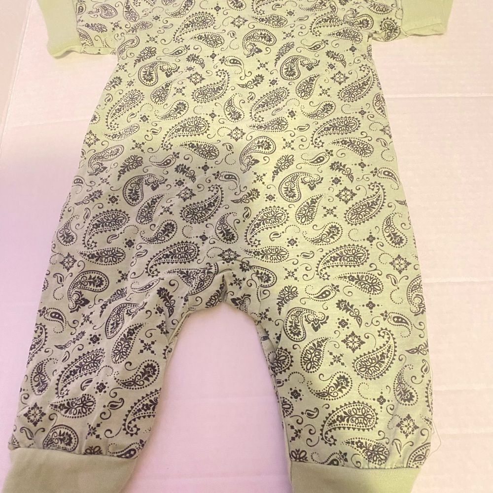Miki miette Paisley Print Kids One Piece 3 M